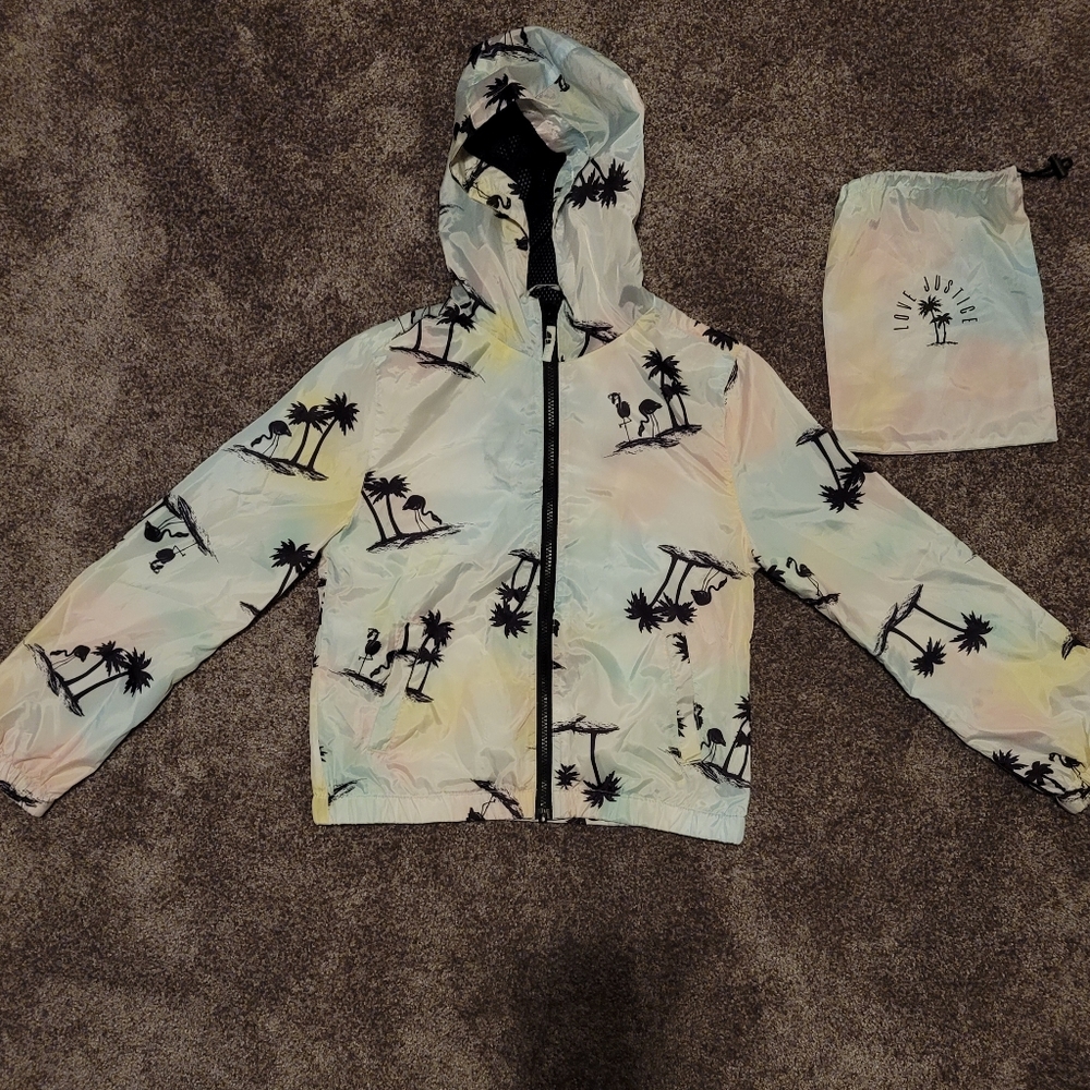 Justice Hoodie Jacket and Pouch